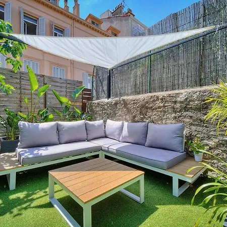 Immogroom - Immeuble Louisette Avec 6 - Jardin - Climatisation Appartement Cannes