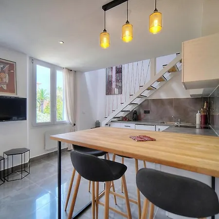 Immogroom - Immeuble Louisette Avec 6 - Jardin - Climatisation Appartement Cannes