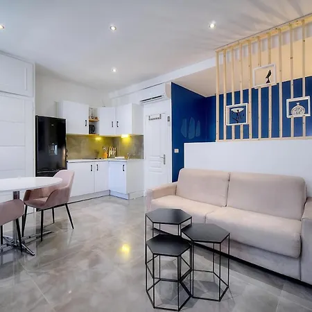 Appartement Immogroom - Immeuble Louisette Avec 6 - Jardin - Climatisation Cannes