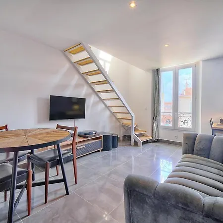 Immogroom - Immeuble Louisette Avec 6 - Jardin - Climatisation Appartement Cannes